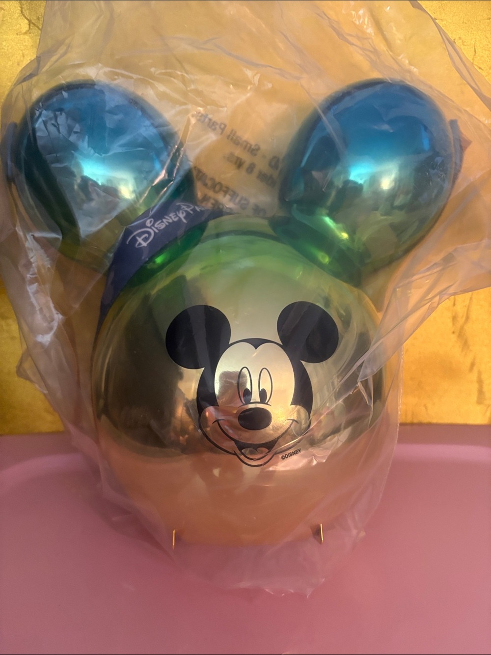 Disney Parks Mickey Head Popcorn bucket. NWT